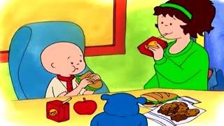 Caillou ve İş Yemeği  Caillou Türkçe - WildBrain