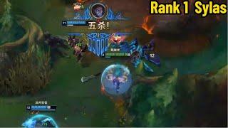 Rank 1 Sylas Finally He Gets a Satisfying PENTAKILL