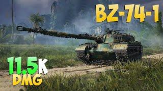 BZ-74-1 - 4 Kills 11.5K DMG - Physical - World Of Tanks
