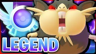 The First *LEGEND* of Season 20 used this SHADOW Alolan Raticate team in the Great League  GBL