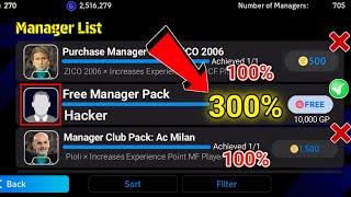 Coaching Affinity 300%  NEW UNDERRATED MANAGER QUICK COUNTER PLAYSTYLE IN eFootball 2024 Mobile