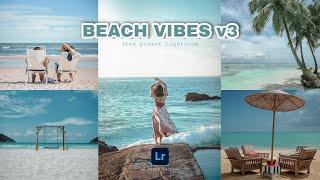 Tutorial Edit Foto di Pantai Terbaru 2022  Beach Vibes v3 Preset Lightroom Mobile