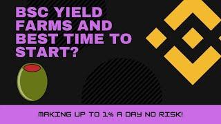 Best time to start Yield Farming? BSC yield Farms