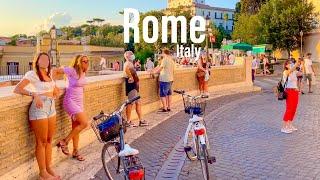 Rome Italy  - Evening Walk - September 2021 - 4K-HDR Walking Tour ▶103min