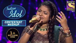 Arunita की Melodic Voice के Perfect Renditions  Indian Idol  Contestant Mash Up