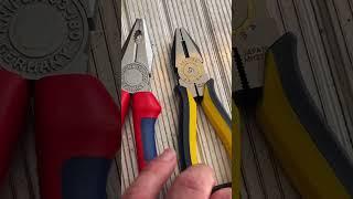 Japanese vs German electrician pliers Knipex vs Keiba pliers linesman pliers