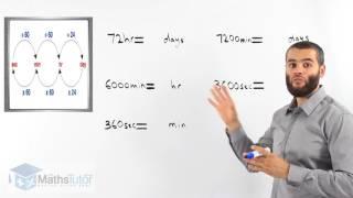 42.  Converting Units of Time