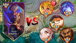 HANABI BEST GUIDE TO WIN IN SOLO RANKED GAME WITH THESE FULL META ENEMIES - Mobile Legends