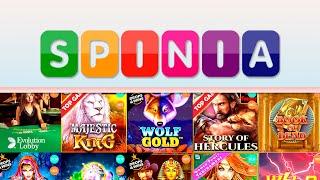 Огляд Обзор онлайн казино Спиниа  Spinia online casino