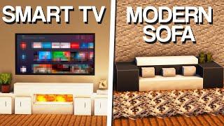 Minecraft 10+ Living Room Build Ideas & Designs