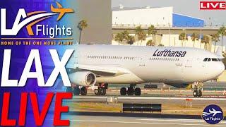 LIVE AIRPORT Los Angeles LAX   LIVE Plane Spotting