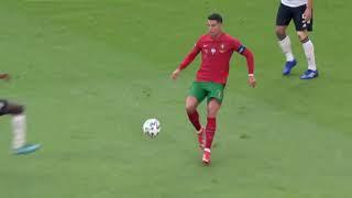 Cristiano Ronaldo humilhando Rudiger  Eurocopa Portugal x Alemanha