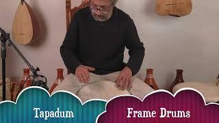 Tapadum Professional Frame Drum - Turkish Bendir - Internal Tuning 2