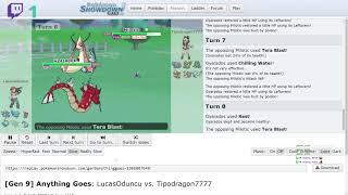 FULL MONO WATER POKEMON TEAM Shiny Gyarados Dondozo Skrelp Ogerpon-Wellspring Tauros P-A Manaphy