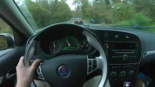 POV Test Drive 2008 SAAB 9-3 Aero Stage 0 Vermont Tuning