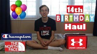 What I got for my 14TH Birthday  BIRTHDAY HAUL  CollinTV