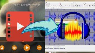 How to import video files in audacity without any errors