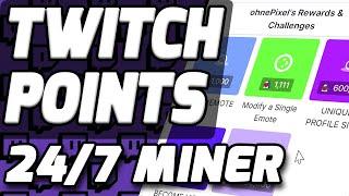 Twitch Channel Points Miner 247