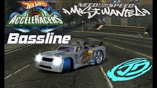 Need For Speed Most Wanted - Hot Wheels Acceleracers  BassLine