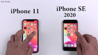 iPhone SE 2020 vs iPhone 11 Speed Test Comparison