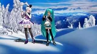 Animasa Miku Hatsune And v Flower Melt