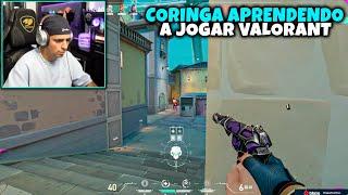 C0RINGA APRENDENDO A JOGAR VALORANT