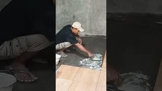 How to install 40×40 ceramic tiles