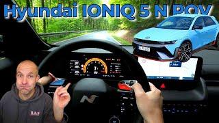 POV Hyundai Ioniq 5 N auf der Autobahn und Landstraße  #pointofview