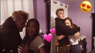 Jerika Cute Moment  Jake Paul & Erika Costell