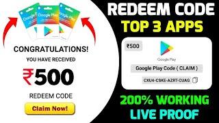 Top 3 - Free Redeem Code App 2024  Free Google Play Redeem Code  Free Redeem Code