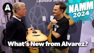 Incredible Acoustic Guitars from Alvarez  NAMM 2024