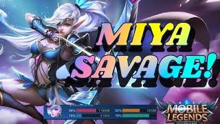 Miya Savage Mobile LegendsMiya best build 2021Miya Savage 2021Miya WTF Moments 2021