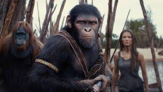 Kingdom of the Planet of the Apes 2024 ending scene - movie recap. #kingdomoftheplanetoftheapes