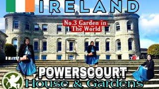 IRELAND Vlog  Powerscourt House & Garden Voted 3rd Best Garden in the World by National Geographic