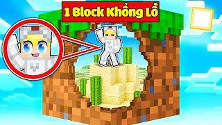 TÔ GÀ THỬ THÁCH 24H SINH TỒN 1 BLOCK KHỔNG LỒ TRONG MINECRAFT*MINECRAFT NHƯNG BLOCK TRỞ NÊN SIÊU BỰ