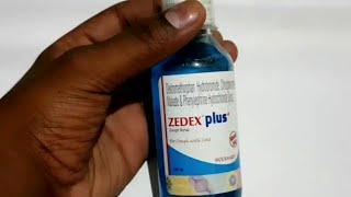 Zedex plus cough and cold syrup uses and sideeffects review  Medicine Health
