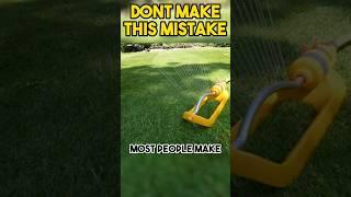 Dont make this MISTAKE #lawncare