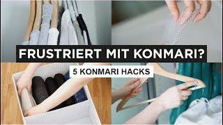 Hier sind 5 hilfreiche Tipps Kleidung aufbewahren nach KONMARI - HACKS  Das weiße Reh