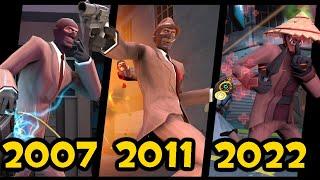 The Evolution of Spy TF2