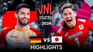  JAPAN vs GERMANY   Highlights  Mens VNL 2024