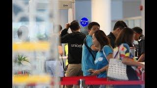 FANCAM 180807 Choi Siwon departing from Brunei International Airport 2