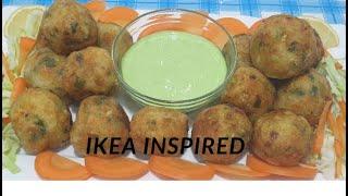 simplified Homemade IKEA vegetable balls