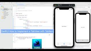 SwiftUI How to Implement a TabView with TabItem