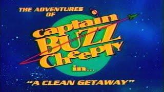 The Adventures of Captain Buzz Cheeply in A Clean Getaway Intro  What a Cartoon