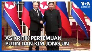 AS Kritik Pertemuan Putin dan Kim Jong Un