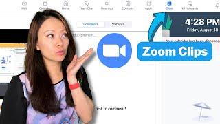 Getting Started with Zoom Clips Creating conversation clips and comments #zoom #feisworld