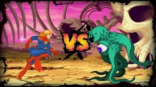 Captain Marvel vs Shuma-Gorath MUGEN BATTLE