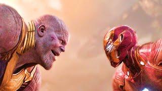 Iron Man Vs Thanos - Fight Scene Hindi - Avengers Infinity War 2018 Movie CLIP HD