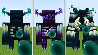 Whats inside different warden and mobs in Minecraft?