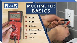 How to Use a Multimeter & Electricity Basics  Repair and Replace